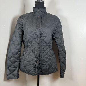 Eddie Bauer EB 550 Down Filled Jacket Size Medium Black